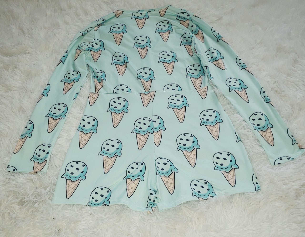 Mint Chocolate Chip Onesie (Green)
