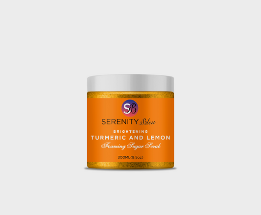 Tumeric & Lemon Brightening Foaming Sugar Scrub