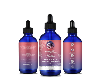 Serenity Bleu Healthy Hair & Strengthening Scalp Oil