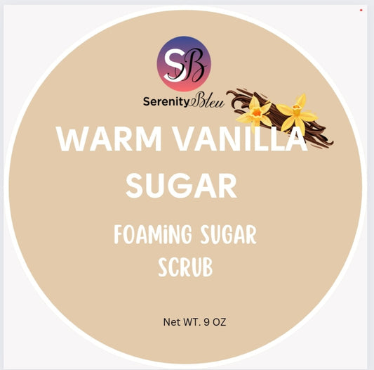 Warm Vanilla Sugar Foaming Sugar Scrub