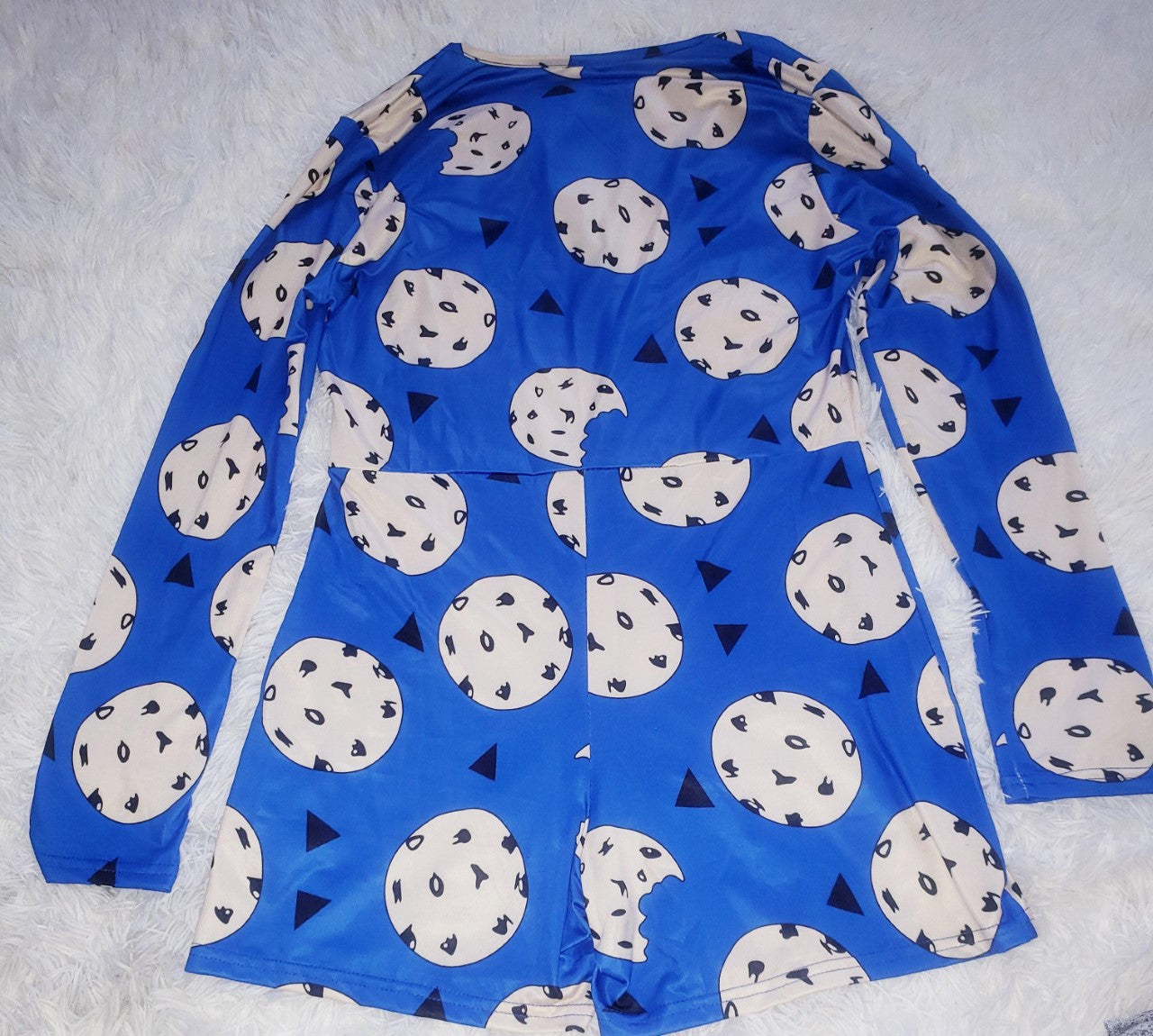 Kookie Monster Onesie (Blue)