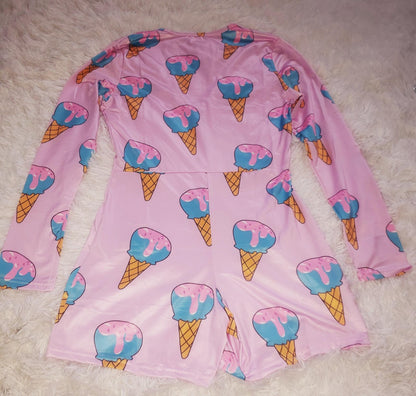 Rainbow Sherbet Onesie (Pink)