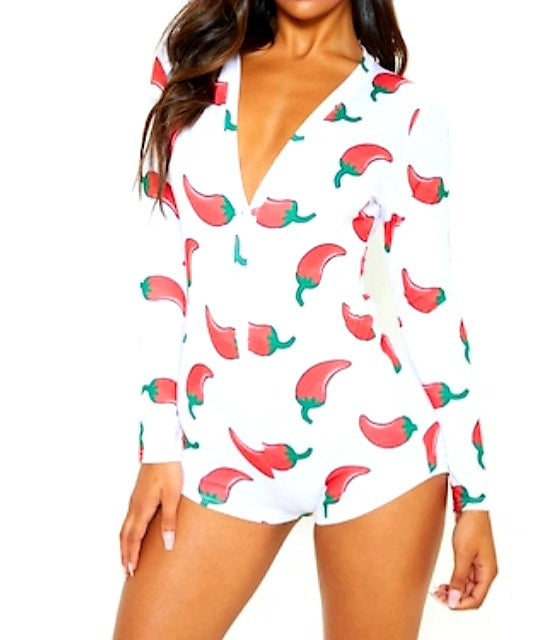 Fuego Onesie (White)