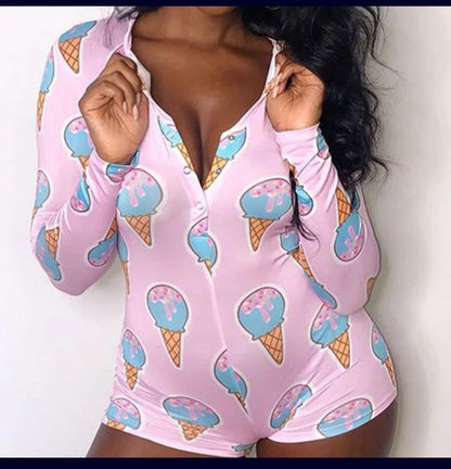 Rainbow Sherbet Onesie (Pink)